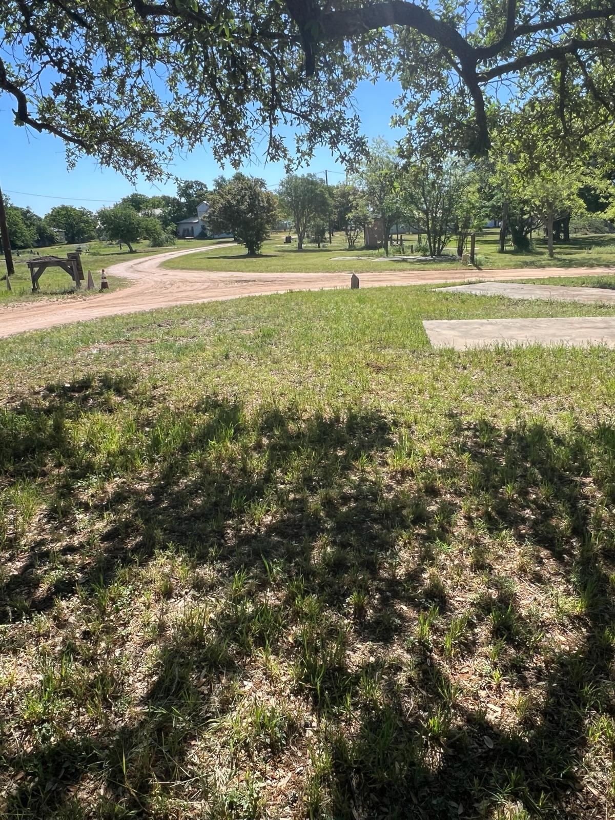 An open area or ground in Crystal Cove RV Park